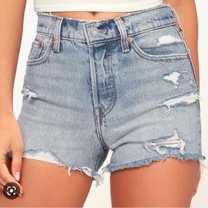 Levi’s Wedgie Denim Shorts